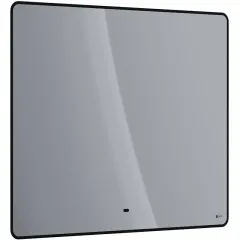 Зеркало Mioblack 100х80 см с интерьерной подсветкой и подогревом LM100ZM-black Lemark