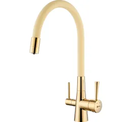 Смеситель для кухни Comfort LM3075G-Beige Lemark