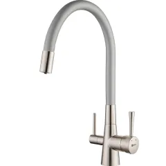 Смеситель для кухни Comfort LM3075BN-Silver Lemark