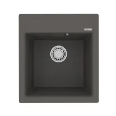 Кухонная мойка HANKA 450 9910011 серый шелк Lemark