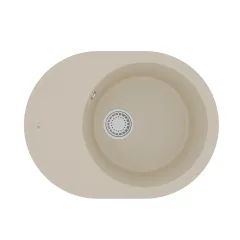 Кухонная мойка LACHA 620 9910050 бежевый Lemark