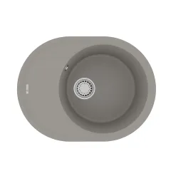 Кухонная мойка LACHA 620 9910051 грей Lemark