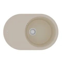 Кухонная мойка LACHA 760 9910056 бежевый Lemark
