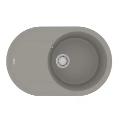 Кухонная мойка LACHA 760 9910057 грей Lemark