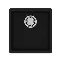 Кухонная мойка SINARA 400-U 9910061 антрацит Lemark