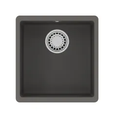 Кухонная мойка SINARA 400-U 9910065 серый шелк Lemark