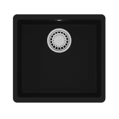 Кухонная мойка SINARA 440-U 9910067 антрацит Lemark