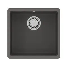Кухонная мойка SINARA 440-U 9910071 серый шелк Lemark