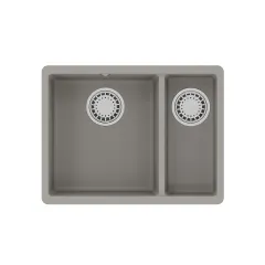 Кухонная мойка SINARA 550.2-U 9910081 грей Lemark
