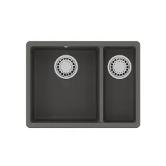 Кухонная мойка SINARA 550.2-U 9910083 серый шелк Lemark