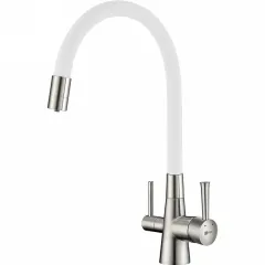 Смеситель для кухни Comfort LM3075BN-White Lemark