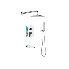 Душевой комплект Set 4 в 1 Оберон AQ1273CR Aquatek