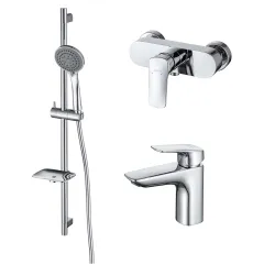 Комплект смесителей Вега AQ1031CR Aquatek