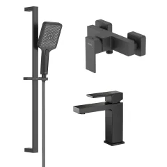Комплект смесителей Либра AQ1631MB Aquatek