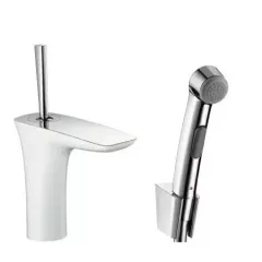 Набор для биде, белый/хром PuraVida 15275400  HANSGROHE