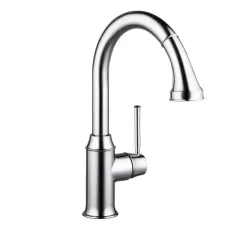 Смеситель для кухни, однорычажный, с выдвижным душем, ½' Talis Classic  14863000  HANSGROHE