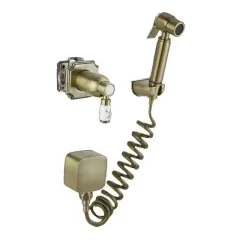 Смеситель для скрытого монтажа с набором для биде 24C0784-Bronze (Set-49) ELGHANSA
