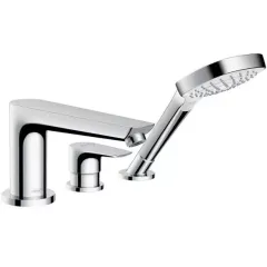 Смеситель на край ванны, на 3 отверстия (нужна СЧ 13439180) Talis E 71731000  HANSGROHE