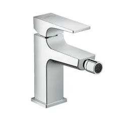 Смеситель для биде, однорычажный, со сливным клапаном Push-Open Metropol 32520000 HANSGROHE