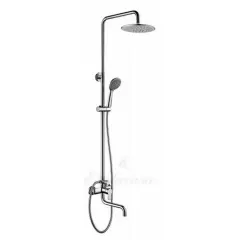 Душевая система однорычажная с ABS верхним душем 240*240 мм 2336583-2C (Set-25)  Elghansa