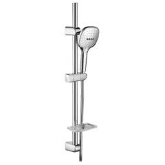 Гарнитур душевой 800 мм с мыльницей и лейкой PK-025-Chrome SB-75S  Elghansa