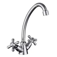 Смеситель для кухни с поворотным изливом, хром LM6040C Lemark