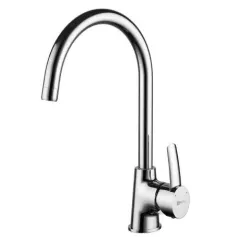 Смеситель  для кухни с  высоким  поворотным изливом, хром LM3255C Lemark