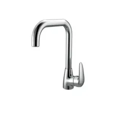 Смеситель для кухни с высоким поворотным изливом, хром LM3305C Lemark