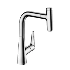 Смеситель для кухни 220, однорычажный, с выдвижным изливом Talis Select S 72822000 HANSGROHE