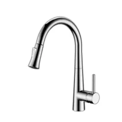 Смеситель для кухни с выдвижной лейкой 56B1629 Elghansa