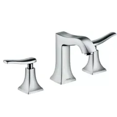 Смеситель для раковины, на 3 отверстия, со сливным гарнитуром Metris Classic 31073000 HANSGROHE