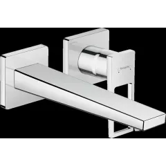 Смеситель для раковины, однорычажный, настенный, излив 225 мм, Metropol 74526000 HANSGROHE