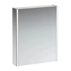 Зеркальный шкафчик с подсветкой 600х750х150 мм, петли справа LAUFEN (Frame25)