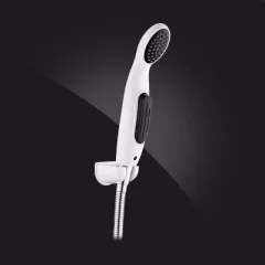 Набор для гигиенического душа с держателем и шлангом SHOWER RAILBR-05C-White Elghansa