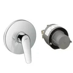 Набор с однорычажным смесителем Novus для душа, скрытый монтаж, хром HANSGROHE 71068000