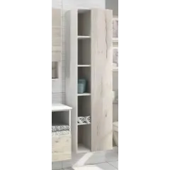 Шкаф-колонна "Ганновер-45" дуб дымчатый COMFORTY