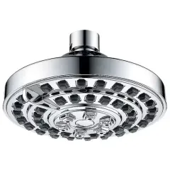 Верхний душ ABS круглый 3 режима с шарниром D=120mm Chrome SHOWER HEAD  MS-073-Chrome  Elghansa