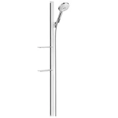 Душевой набор Raindance Select S 120 3jet / Unica' E 150 мбелый/хром HANSGROHE 27646400
