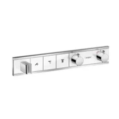 Панель RainSelect с 3 кнопками СМбелый/хром HANSGROHE 15356400