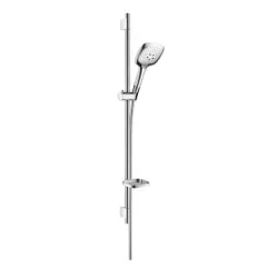 Душевой набор Raindance Select E 150 3jet/ Unica'S Puro 090 м белый/хром НANSGROHE 27857400