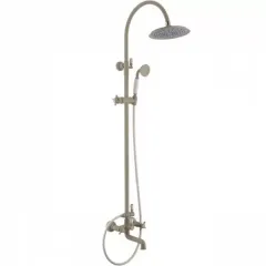 Душевая система с ABS верхним душем Praktic Bronze 2312660-2F ELGHANSA