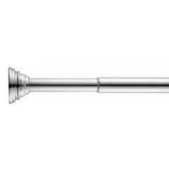 Карниз прямой для ванной с кольцами 1035-1850  CS-1 Chrome
