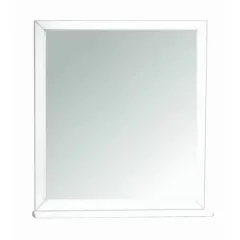Зеркало Пандора 1050 белое серебро (массив)