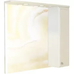 Зеркало-шкаф Сочи-85 белый COMFORTY
