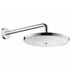 Верхний душ Raindance Select S 2jet Air 300 мм из стены белый хром НANSGROHE 27378400