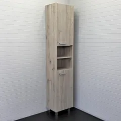 Шкаф-колонна Марио-40 дуб дымчатый, 00-00005976, COMFORTY