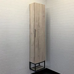 Шкаф-колонна Порто-35 дуб дымчатый 00-00009981 Comforty