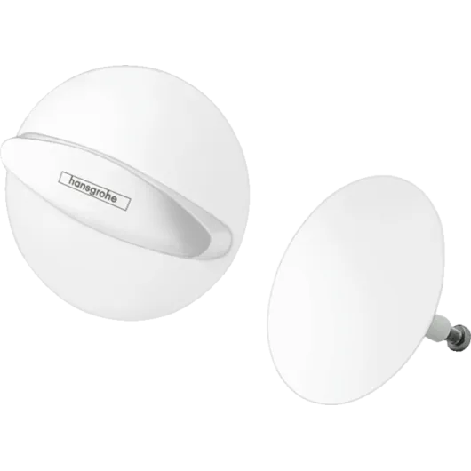Внешняя часть набора для слива и перелива Flexaplus матовый белый, HG 58185700