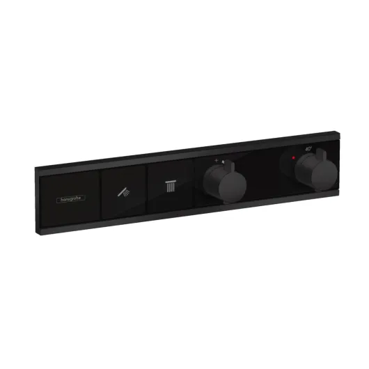 Термостат RainSelect для 2 потребителей, матовый черный, HG 15380670
