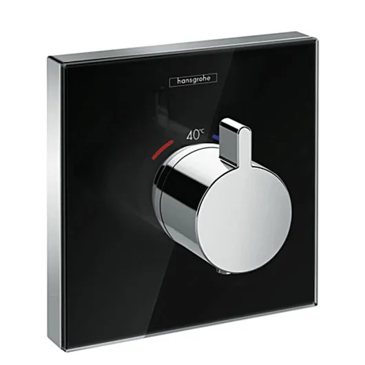 Термостат ShowerSelect Highflow, стеклянный, СМ, черн. Хром, 15734600